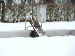 Winter im Freibad