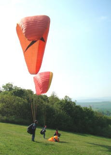 Flugfest auf dem Harsberg erfreute sich trotz fehlender Aufwinde eines großen Zuspruchs