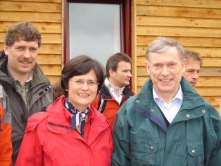 Wandern mit dem Bundespräsidenten