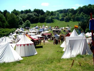 Auch Mihlaer nahmen am großen Brandenburgfest teil