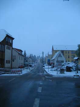 Schnee im Oktober