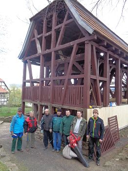 Glockenhaus der Mihlaer Kirche wird saniert