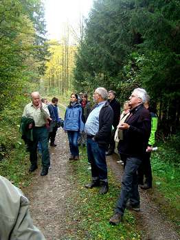 Erinnerung an die Einweihung des Mihlaer Naturlehrpfades