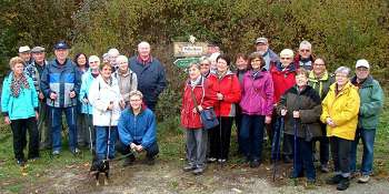 Abschlusswanderung des Mihlaer Heimatvereins 2015 zum Harsberg