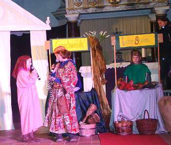 Weihnachtsmusical der "Haineck- Schule" Nazza auch in der Mihlaer St. Martinskirche