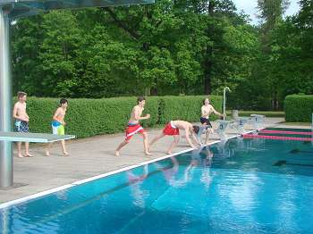 Freibaderöffnung in Mihla