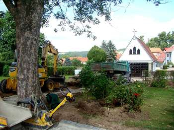 Friedhofgestaltung nimmt Formen an