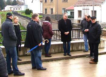 Arbeitsbesuch Treffurter Stadträte in Mihla