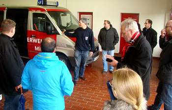 Arbeitsbesuch Treffurter Stadträte in Mihla