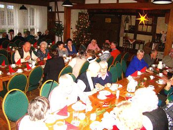 Einige Bilder zur Weihnachtsfeier des Heimatvereins Mihla im "Sandgut":