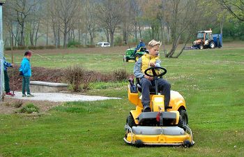 Jugendbrigade im Einsatz